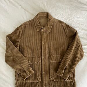 Zara Men’s Corduroy Jacket - Brown Size Medium